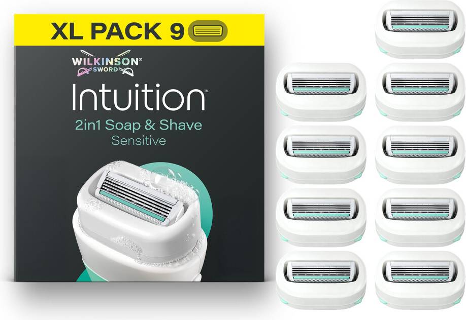 Wilkinson intuition Wilkinson Sword Intuition Soap Shave Razor 9 Refills