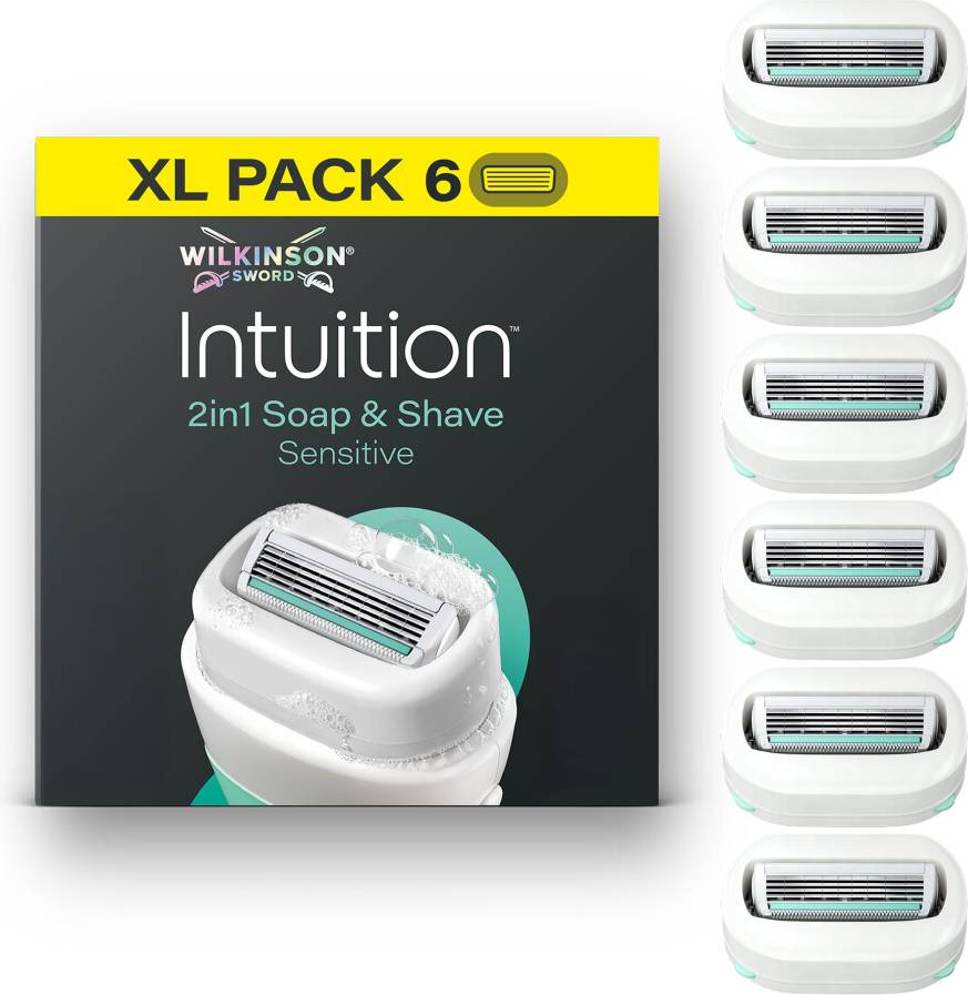 Wilkinson intuition Wilkinson Sword Intuition Soap Shave Razor 6 Refills