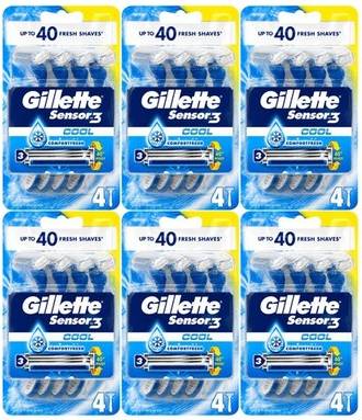 Gillette Sensor3 Cool Disposable Razors 6 Packs