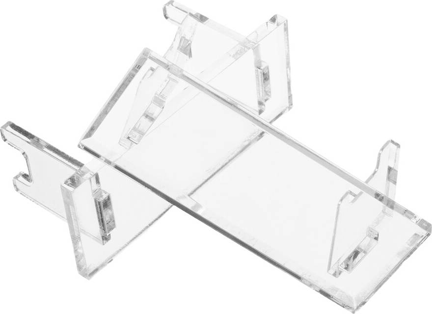 4Pcs Transparent Acrylic Razor Brush Stand