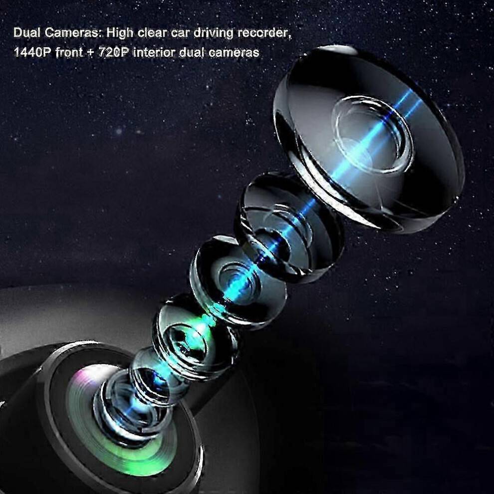 Dual Recording Dash Cam 3.5 Inch