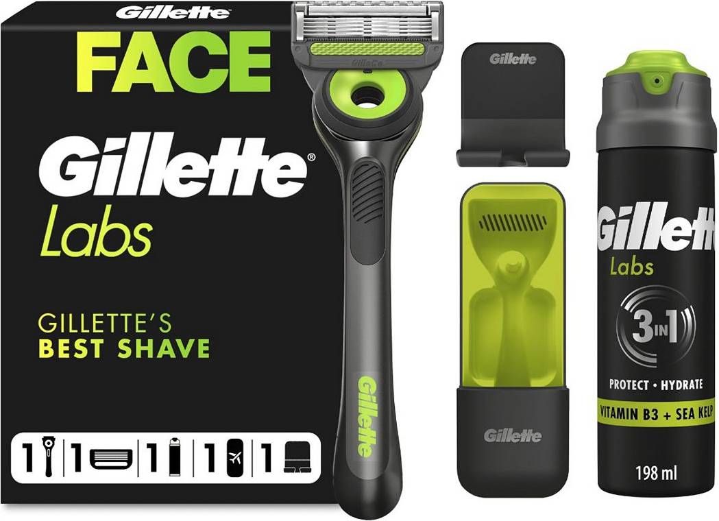 Gillette labs razor with exfoliating bar Gillette Labs With Exfoliating Bar Razor Travel Case