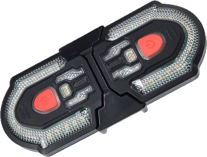Exogio Wireless Remote Control Bicycle Turn Signal LED Taillight