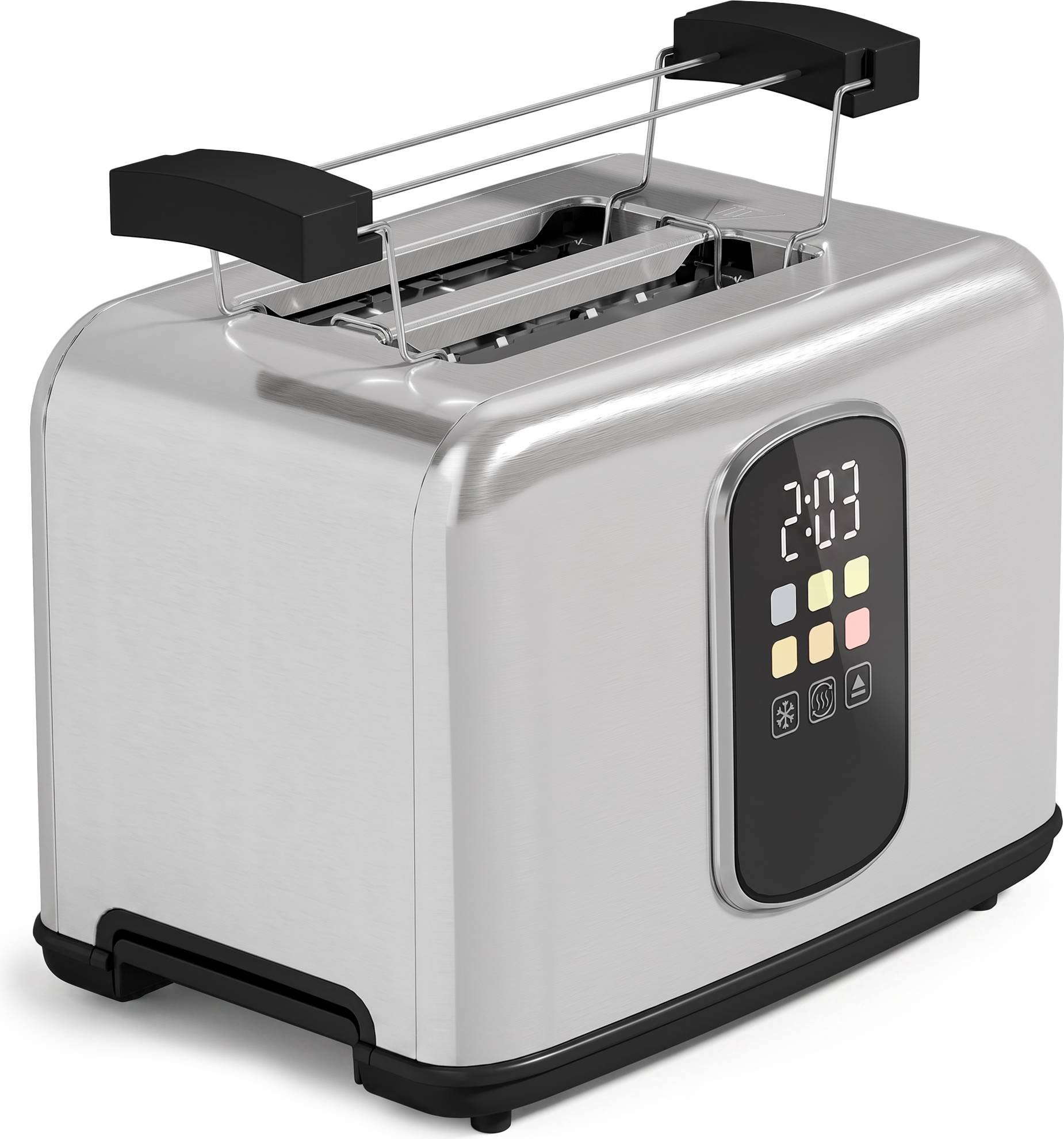 Homcom 2 Slice Smart Toaster With Touch Screen