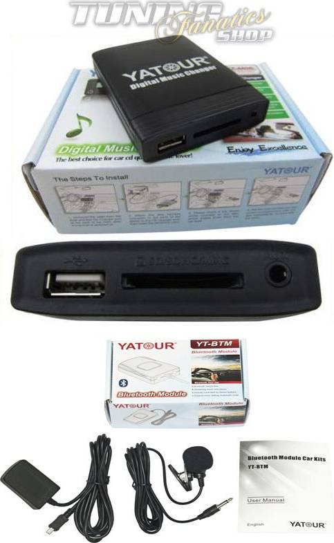 Usb cd player for car Bluetooth USB SD MP3 AUX Interface Adapter
