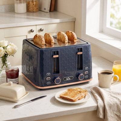 Homcom Toaster With 4 Slot 7 Levels
