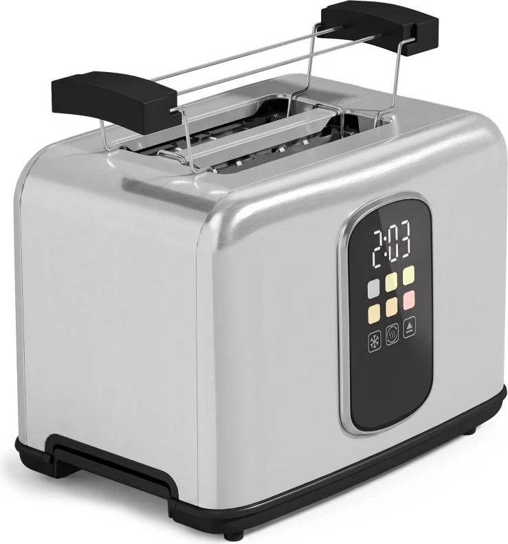 Homcom 2 Slice Smart Toaster With Touch Screen