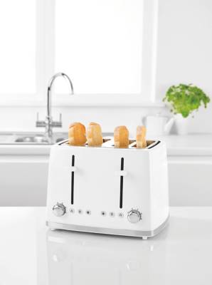 George White 4-Slice Toaster