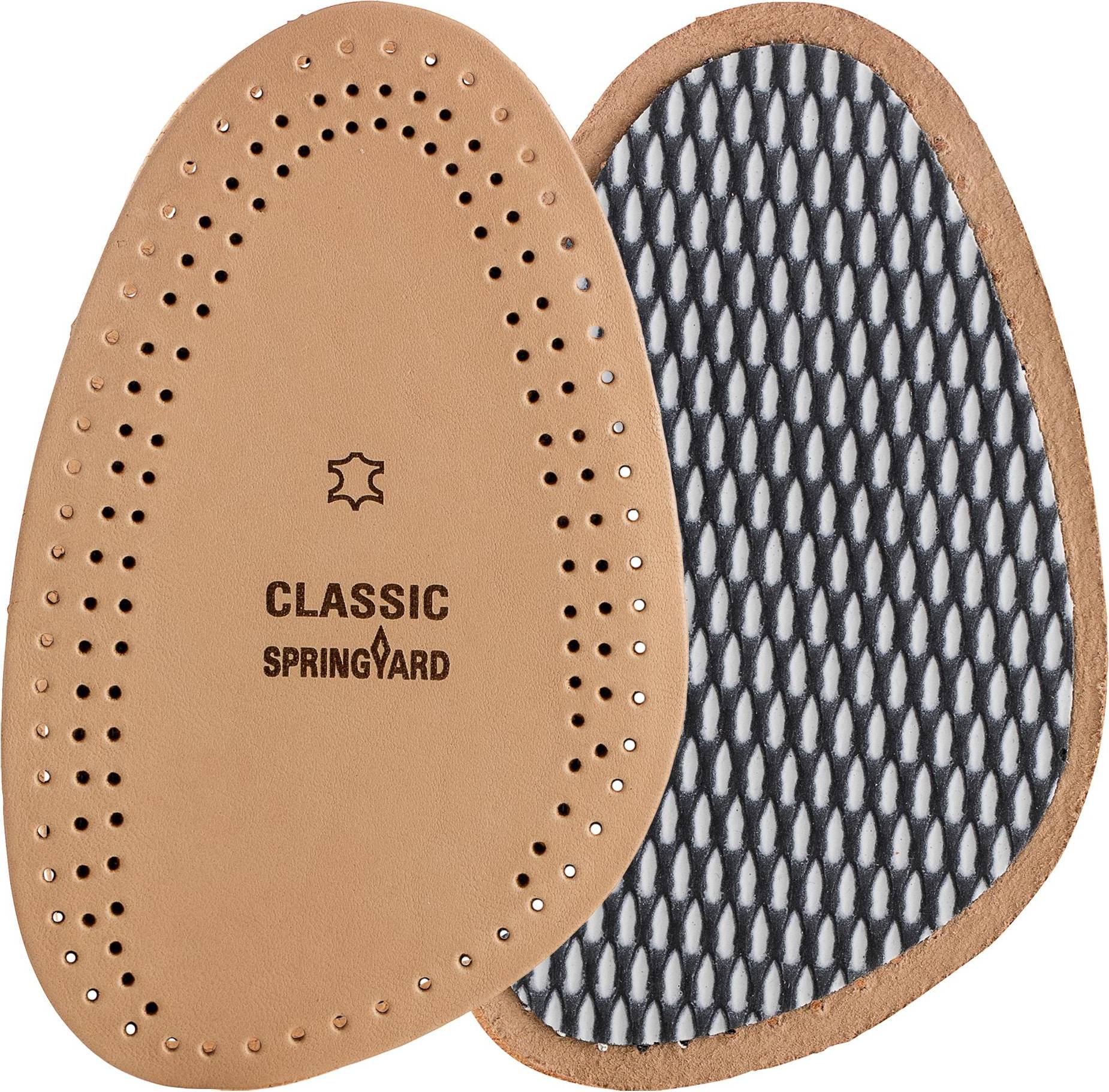 Springyard Leather Front Halvsula 37 38