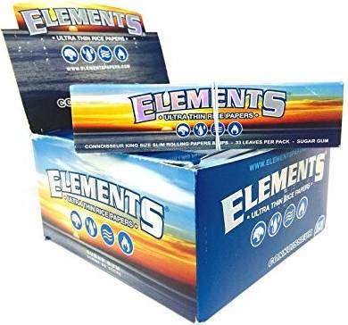 Elements 24 Full Box Ultra Thin Rice Papers