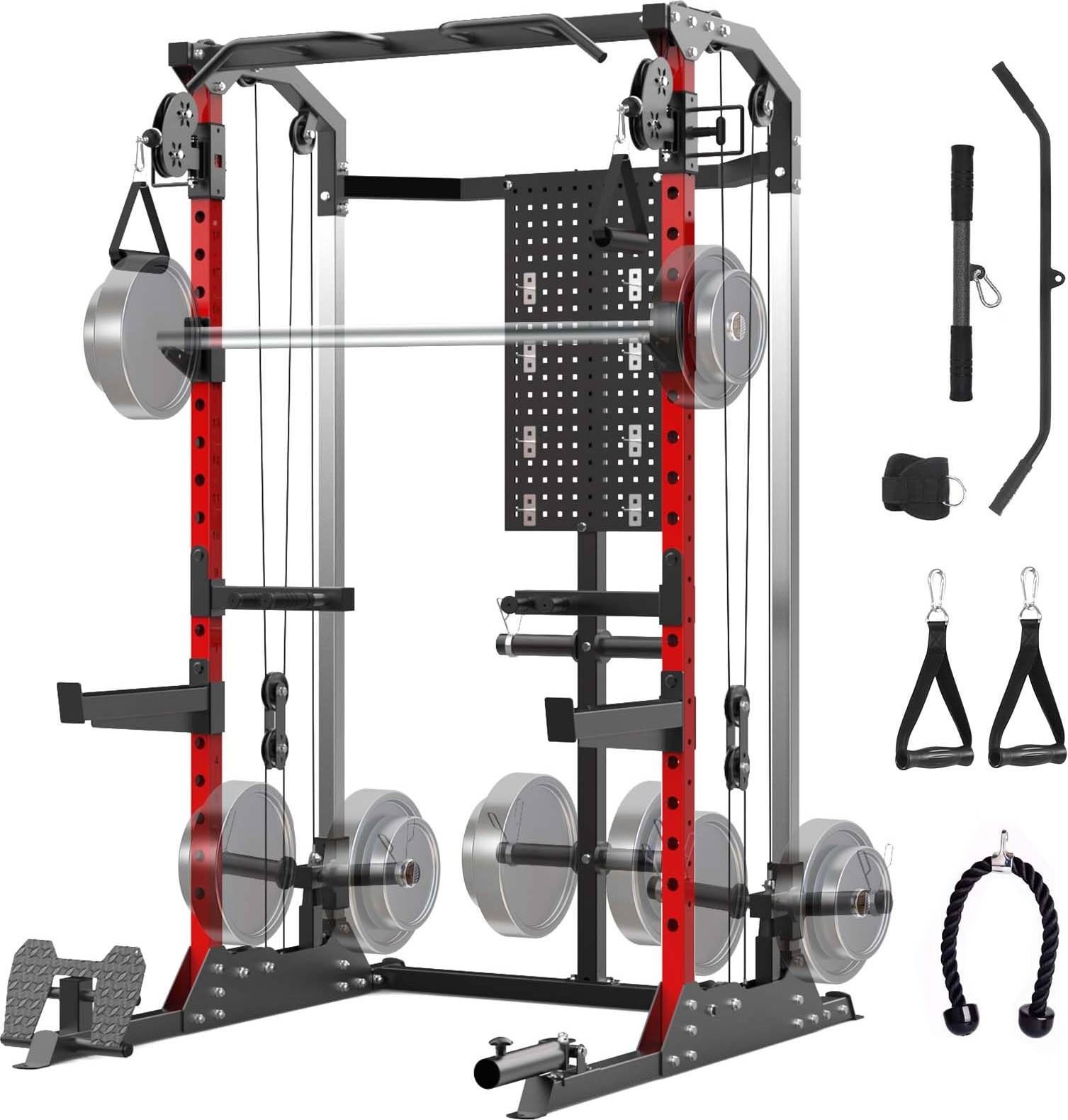 Squat rack IDEALHOUSE 2000LB Power Cage Squat Rack
