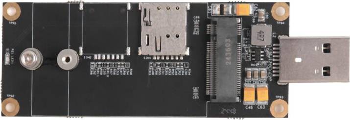 Melitt LTE Module Development Board M.2 Ngff to USB 3.0 Adapter
