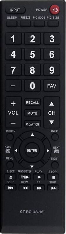 Typecat Telecomando Ricambio CT-RC1US-16 TV LCD