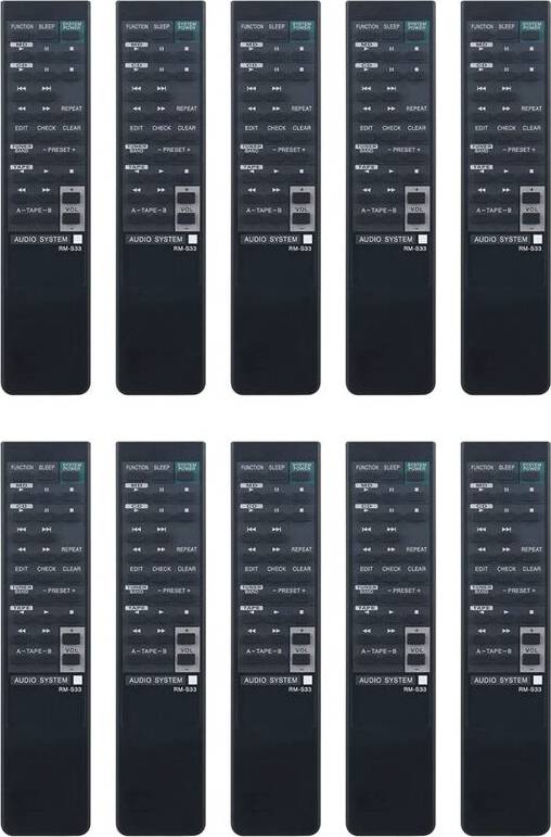 Jojomino RM-S33 Remote Control for Audio System