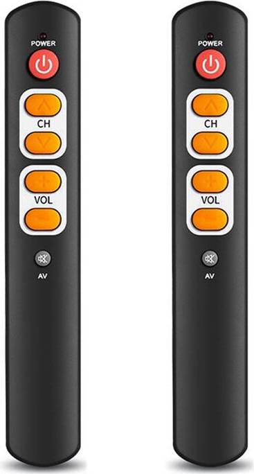 Typecat 2PCS Universal 6-Button Remote Control