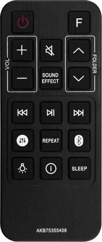 Tlily AKB75355408 Remote Control for SoundBar Home Audio System