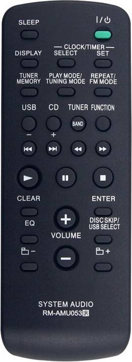 Torribaly Remote Control RM-AMU053 for Hi-Fi Component Audio System