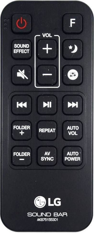 LG Dsh6.ddeullk Soundbar Remote Control
