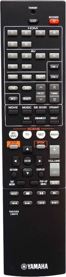 Yamaha RX-V477 AV Remote Control