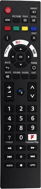 Typecat Ersatz Fernbedienung R3PA23 LED HDR Android TV