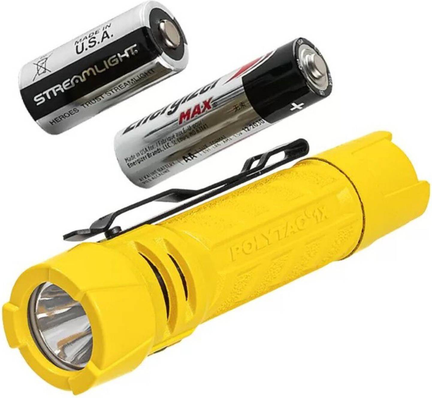 Streamlight PolyTac 1X 500 Lumen Yellow USB LED Handheld Flashlight