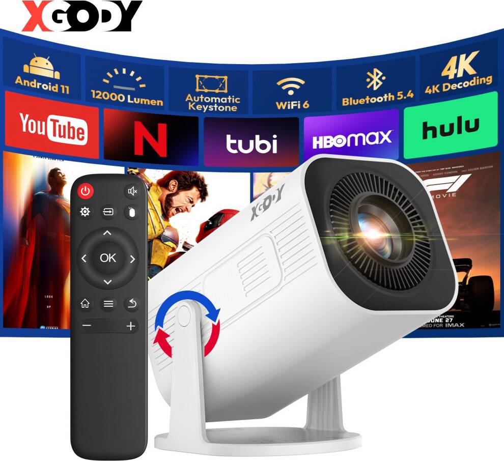 1080P Portable LED Smart Phone Projector