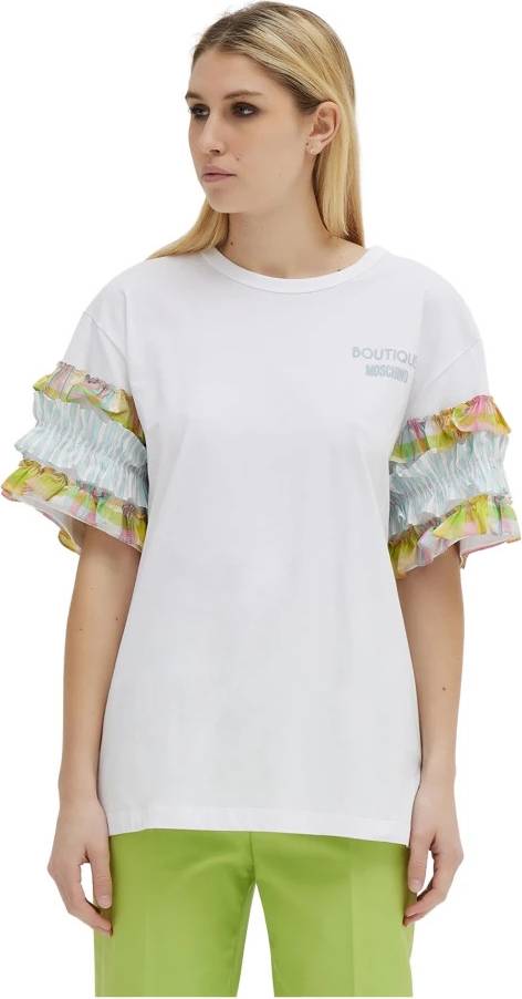 Moschino Bomull T-shirt Med Rouges Toppar - Dam