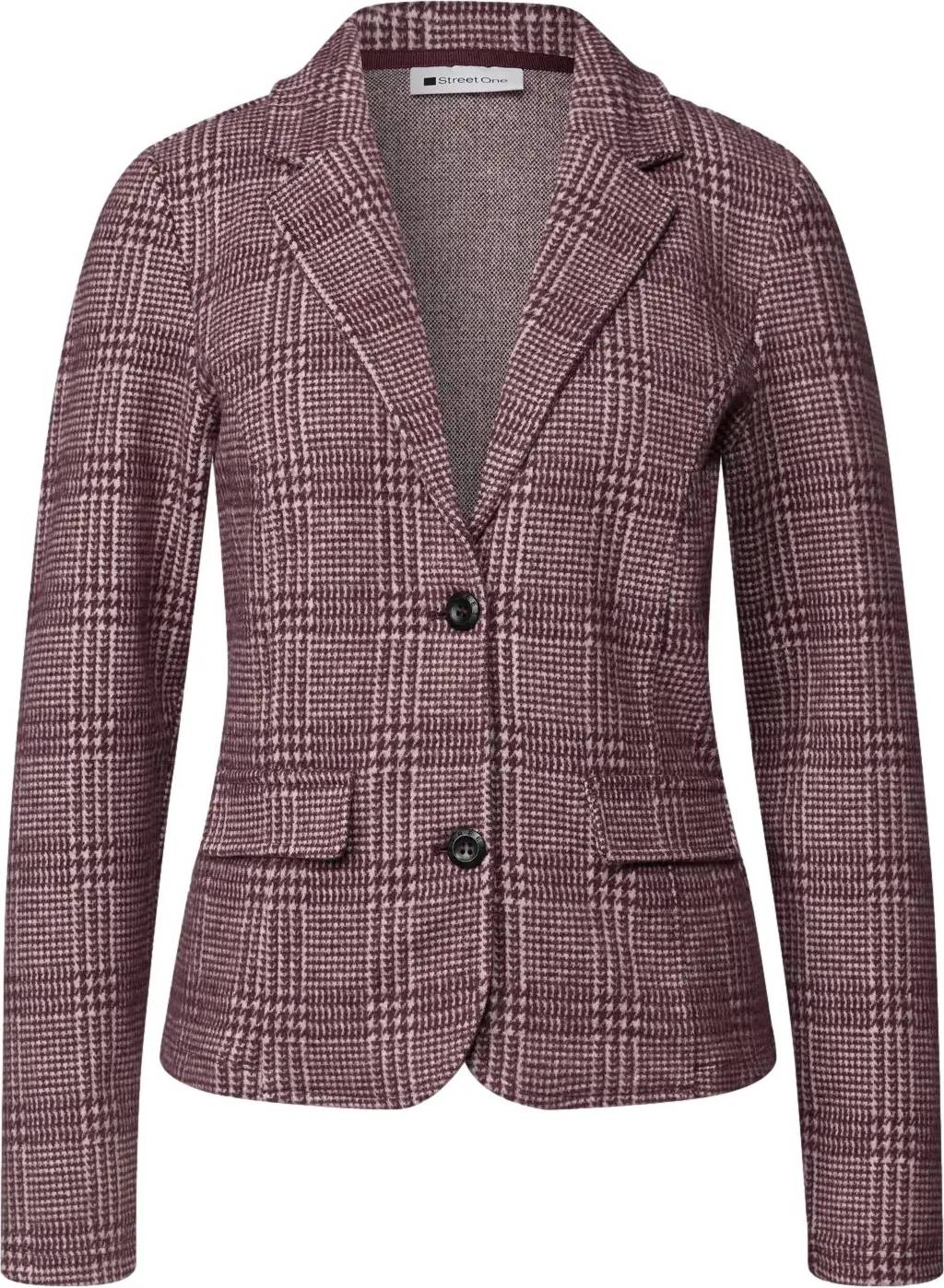 Blazer Femme Check - Rouge