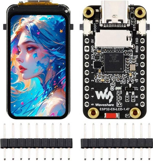 Typecat ESP32-C5 1.47 Inch LCD Development Board
