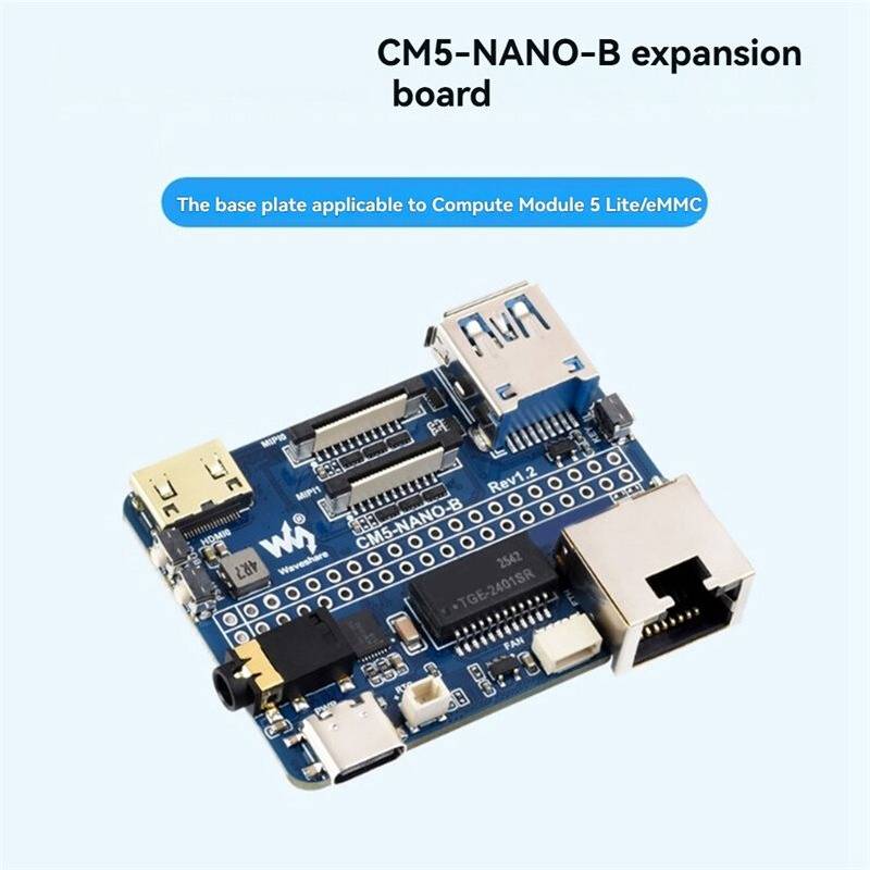 Saudism Raspberry Pi CM5 Super Base IO Board Entwicklungsboard
