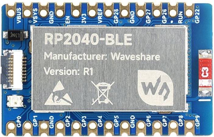 RP2040-BLE Microcontroller Development Board