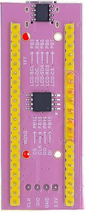 Exogio STM32 TFT Development Board Core ARM Microcontroller Type C