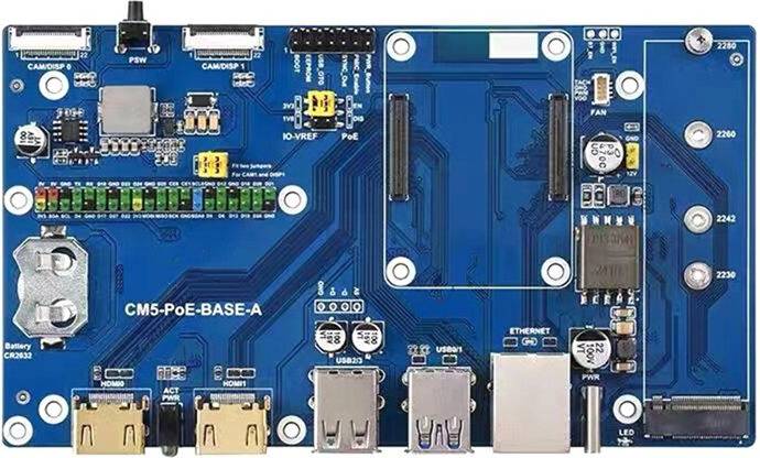 Tlily Raspberry Pi Compute Module 5 IO Board