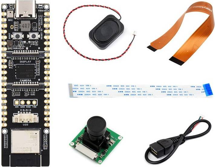 Waveshare ESP32-P4 Development Board WiFi6 RISC-V MCU 32MB PSRAM 32MB Flash CSI Camera