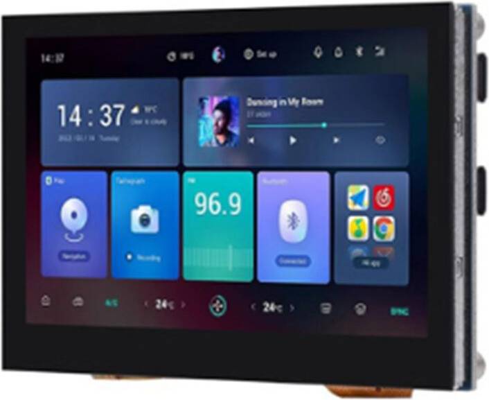 Typecat ESP32-S3 4.3 Inch Touchscreen LVGL GUI Development Board