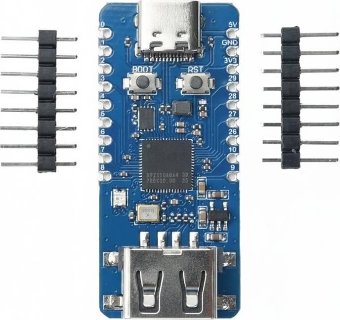 Istovo RP2350-USB-A Microcontroller Board for Raspberry Pi 2