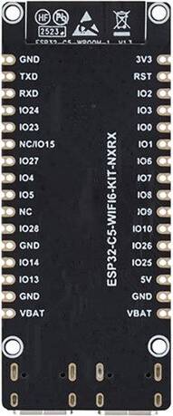Waveshare ESP32-C5 Microcontroller Dual WiFi Development Board