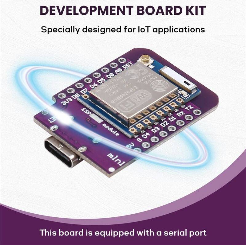 Exogio ESP8266 D1 Development Board WiFi Wireless Module