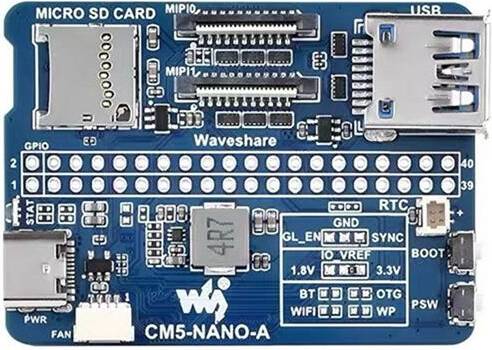 Exogio Raspberry Pi CM5 Base IO Board with USB 3.2 Gen1 Module