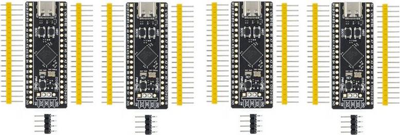 Typecat 4Pcs STM32F411 Development Board Support