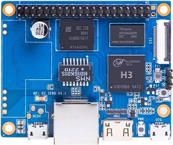 Typecat Banana Pi BPI-P2 Zero Single Board Computer