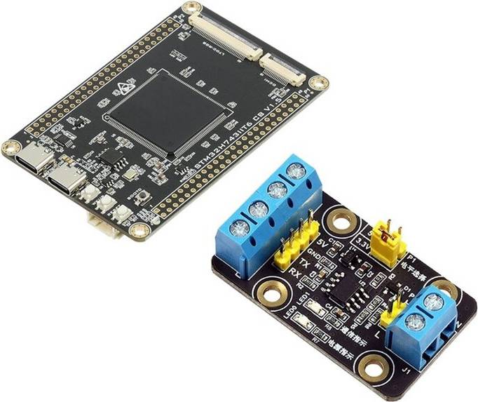 Typecat STM32H7 Development Board with CAN Transceiver Module