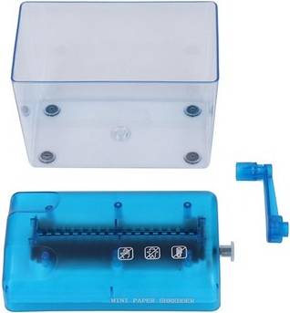 Home paper shredder Compact Hand Paper Shredder AM9