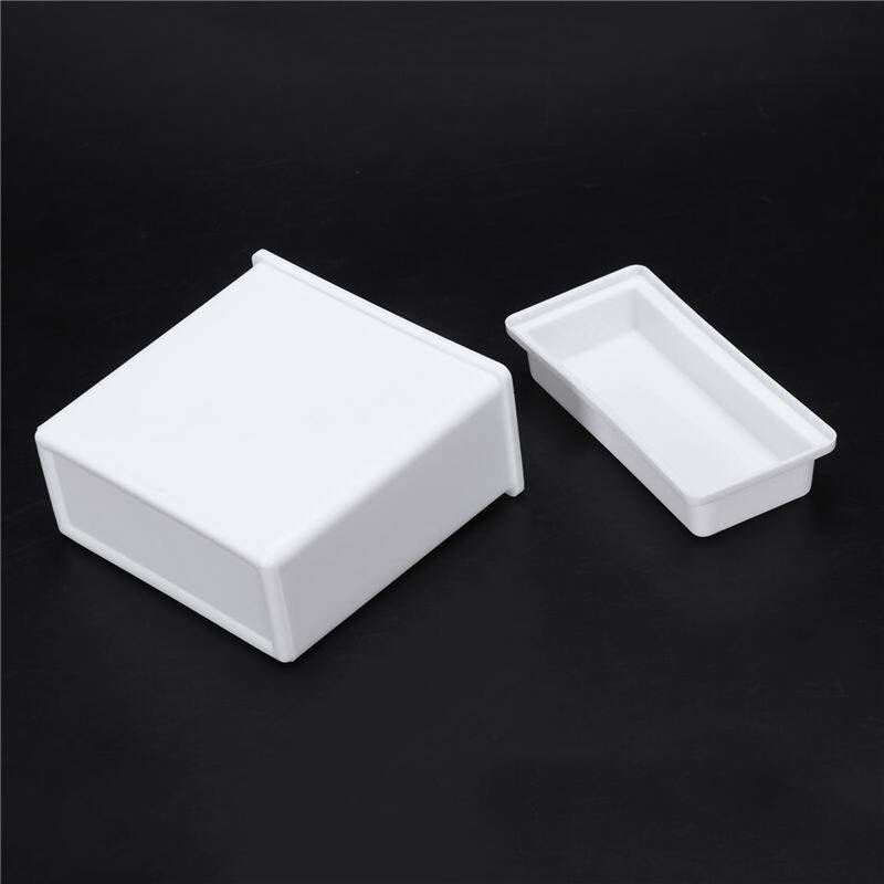 Dish rack 4X 2 in 1 White Microscope Slides Staining Rack Dish Set