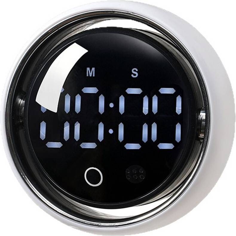 Typecat Magnetic Rotary Kitchen Timer with LED Digital Display Kitchen Timer