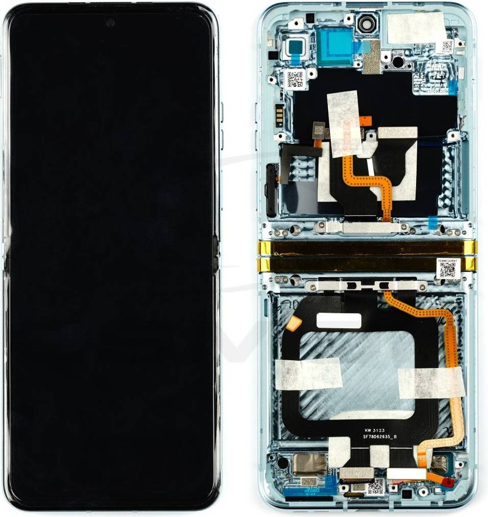 Motorola razr 40 Motorola Razr 40 Ultra XT2321 Inre Skärm Vit