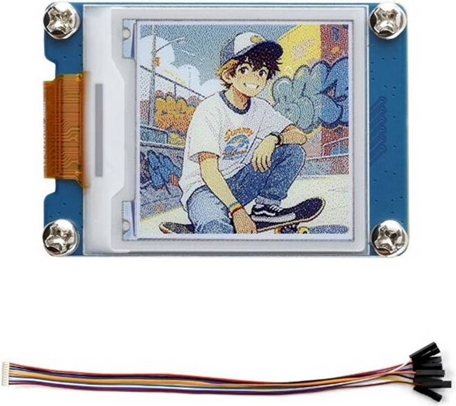 Typecat 1.54 Inch E-Paper E6 Full-Color E-Ink Screen Interface