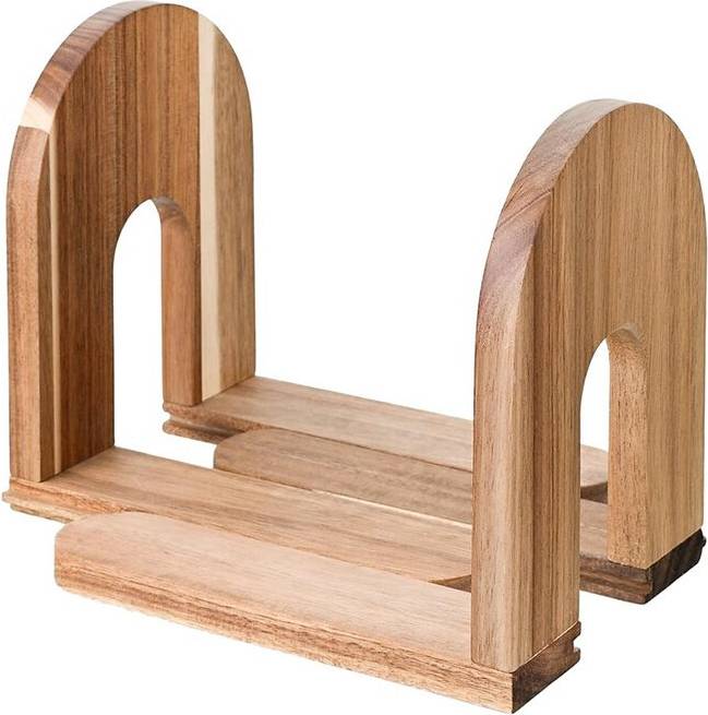 Typecat Adjustable Vinyl Record Holder Wood LP Rack