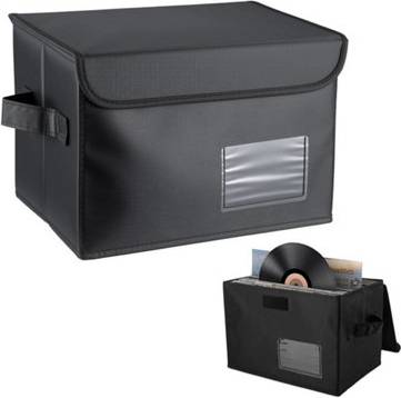 B&Q 12 Inch Vinyl Record Storage Box
