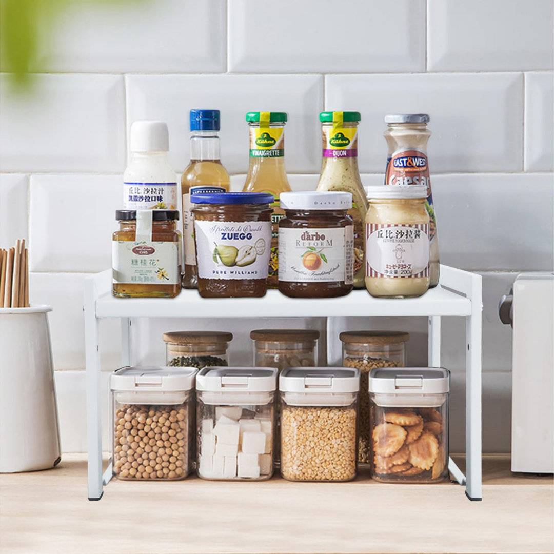 Ebern Designs Spice Rack White 22.3